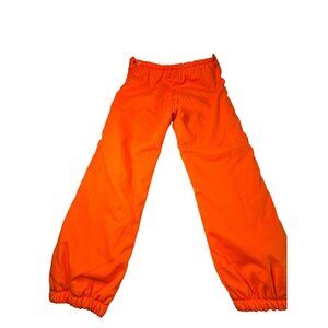 Vintage Weatherguard Mens XL Pants Blaze Orange Hunting Insulated Leg Zip New